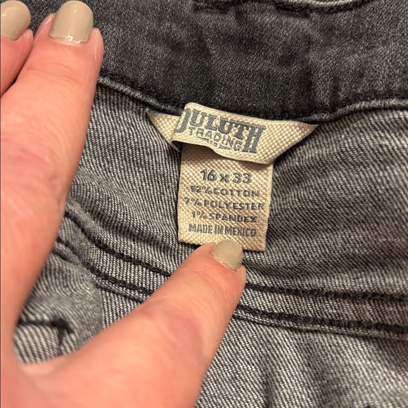 Duluth Trading Co Plus Straight Leg Jean - Picture 8 of 8